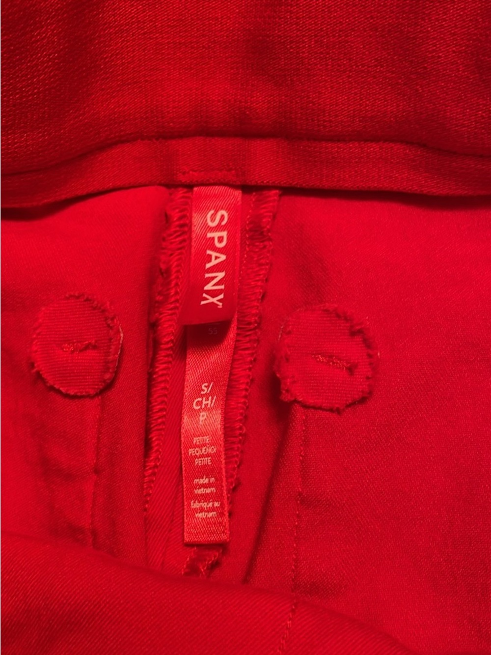 SPANX Women's Bright Red Jeggings